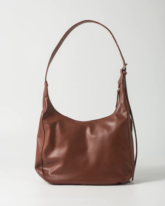 Bolsa Gota Fivela Média Cinnamon — foto da loja oficial